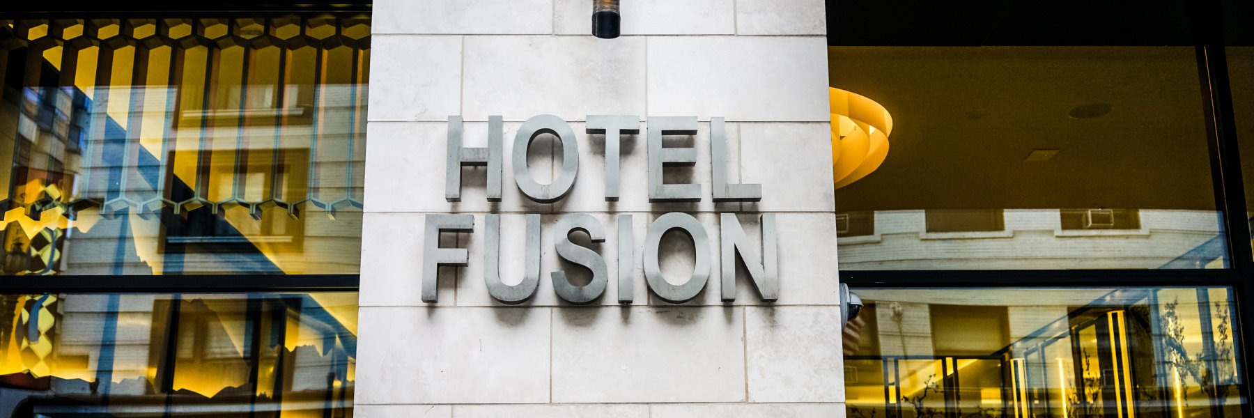 Sitemap of Hotel Fusion, San Francisco California
